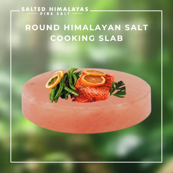 Round Salt Cooking Slab