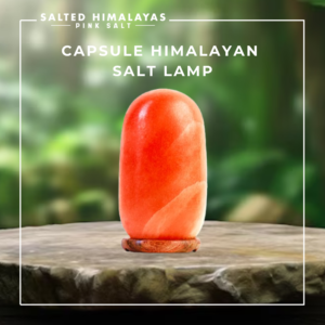 Capsule Salt Lamp