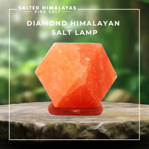 Diamond Salt Lamp