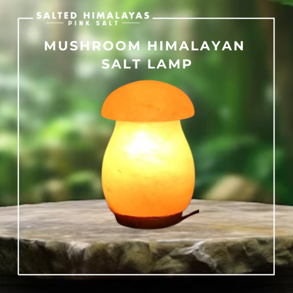 Mushroom Salt Lamp